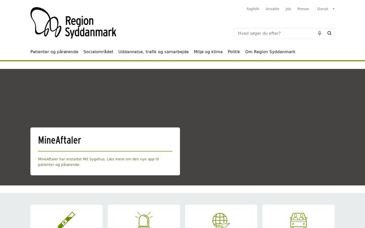Screenshot of rsyd.dk