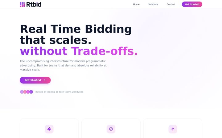 Screenshot of rtbid.io