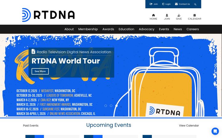 Screenshot von rtdna.org