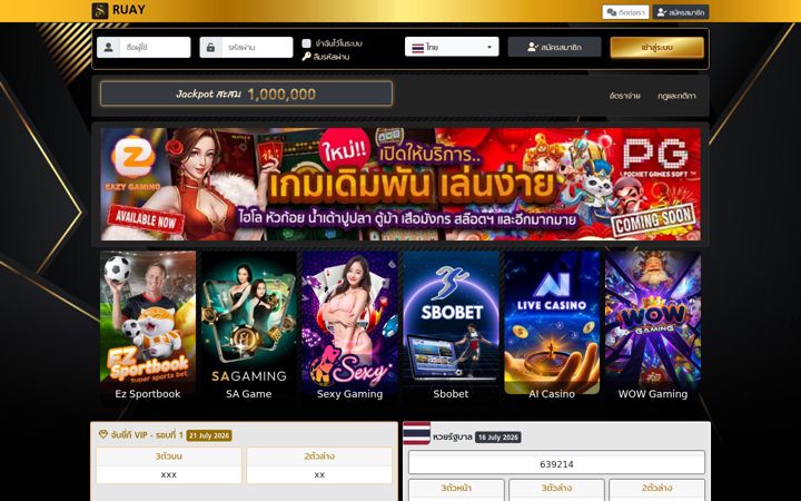 Screenshot of ruay.com