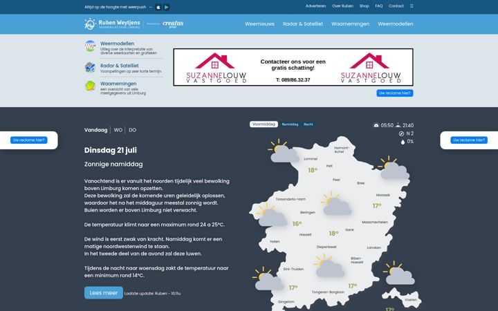 Screenshot of rubenweytjens.be