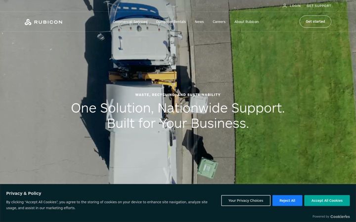 Screenshot of rubicon.com