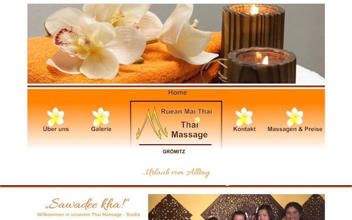 Screenshot of ruean-mai-thai.de