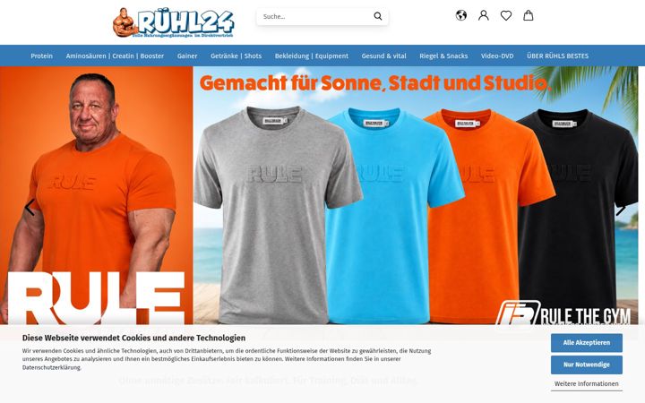Screenshot of ruehl24.de