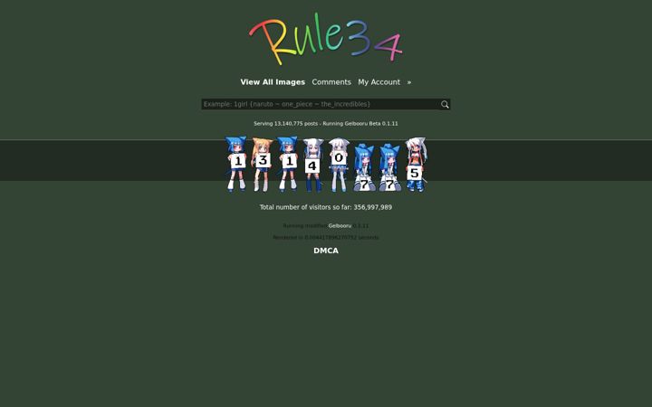 Screenshot von rule34.us
