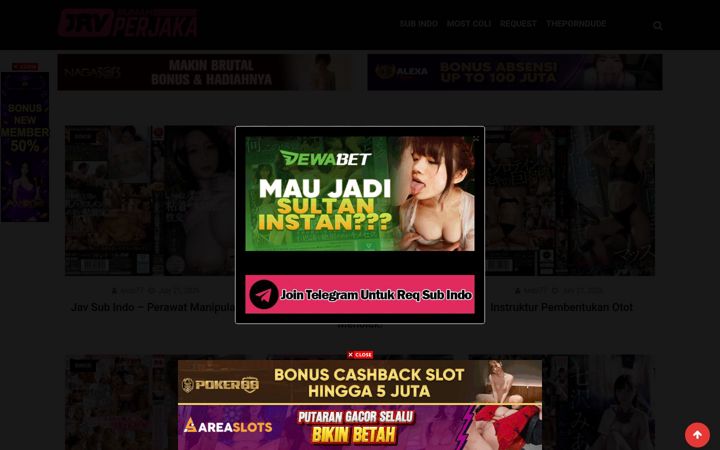 Screenshot of rumahparaperjaka.blog