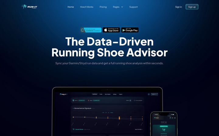 Screenshot of run-it.io