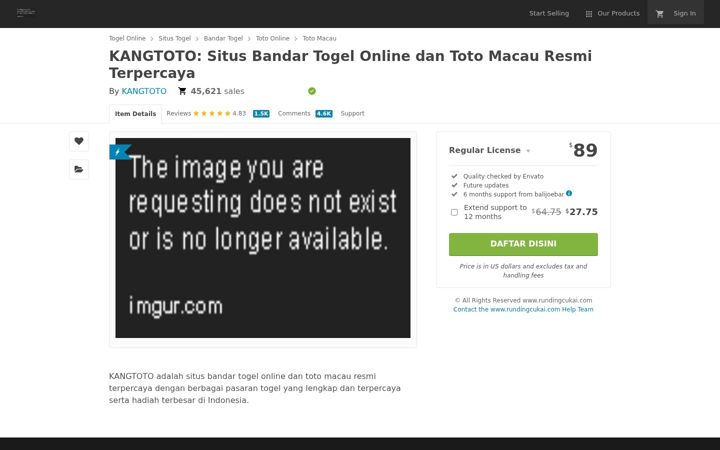 Captura de ecrã de rundingcukai.com