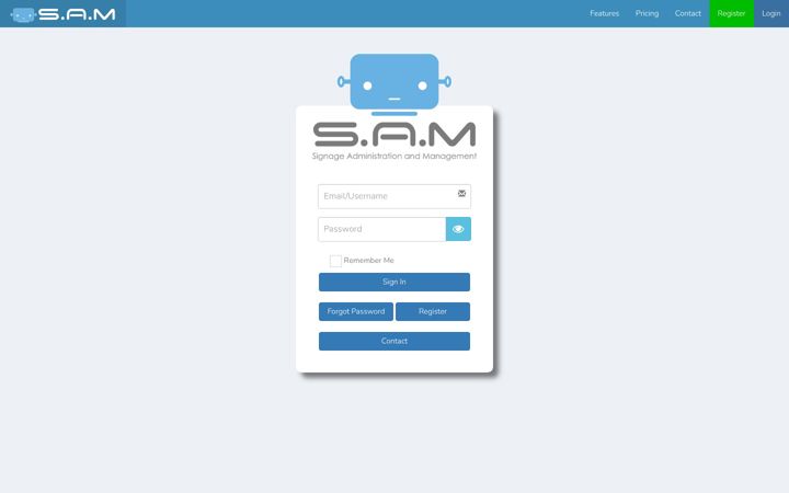 Screenshot von runsam.com