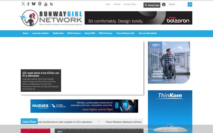 Screenshot von runwaygirlnetwork.com