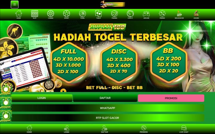 Screenshot of rupiah100harga.site