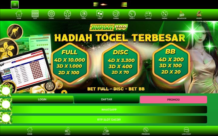 Screenshot of rupiah100koin.site