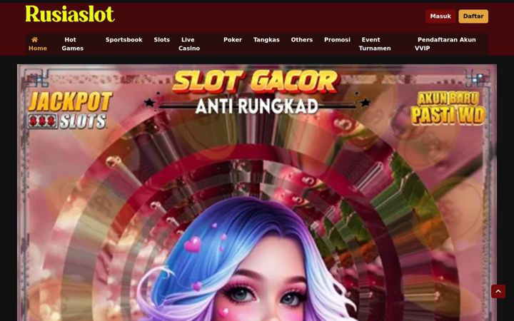Screenshot of rusiaslot.org