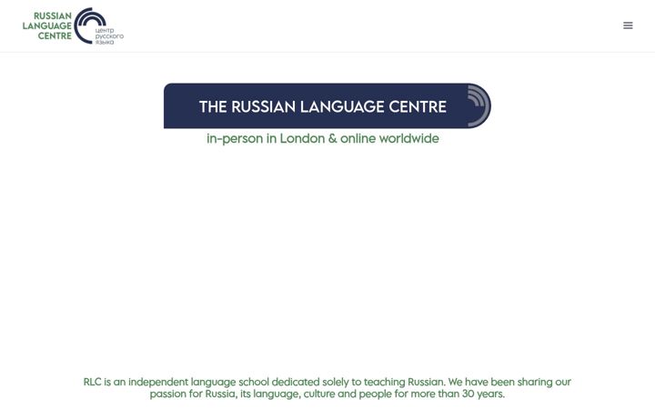 Screenshot ta' russiancentre.co.uk