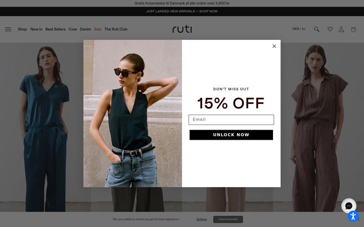 Screenshot of ruti.com