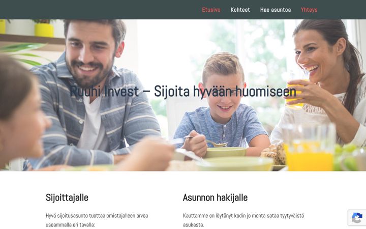 Snimka zaslona za ruuhi.fi