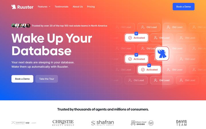 Screenshot of ruuster.com
