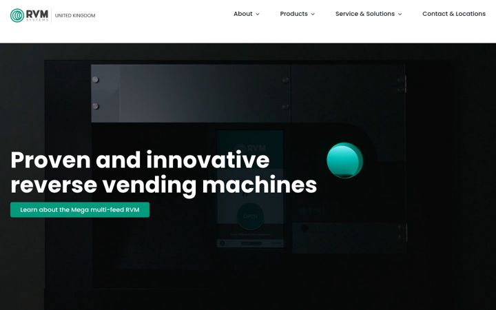 Capture d'écran de rvmsystems.co.uk