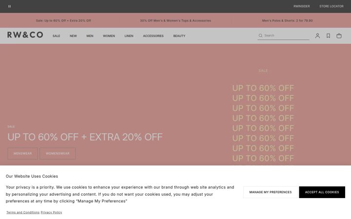 Screenshot of rw-co.com