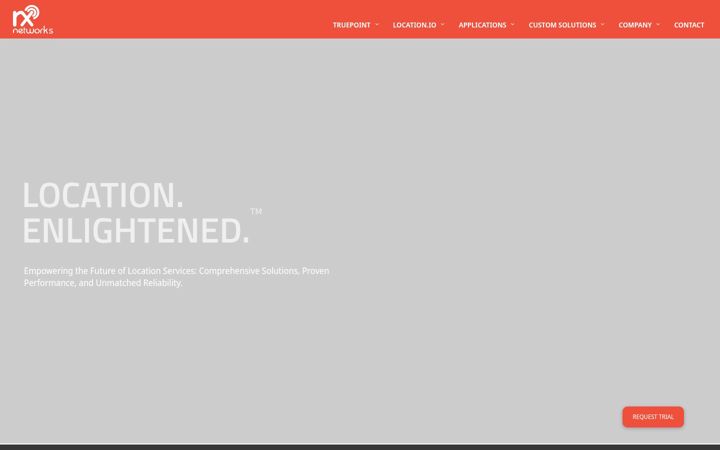 Screenshot of rx-networks.cn