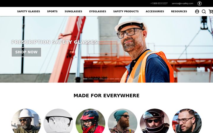 Screenshot of rx-safety.com
