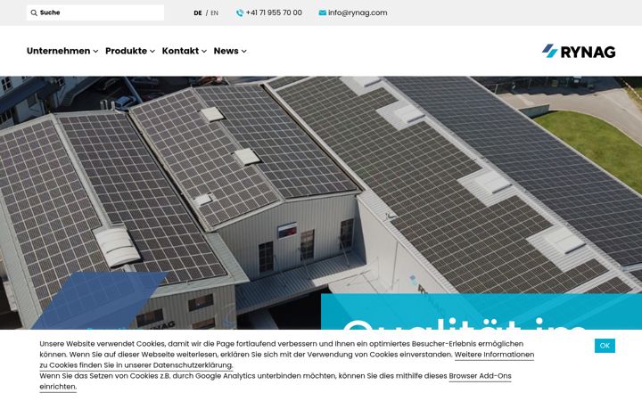 Screenshot of rynag.com
