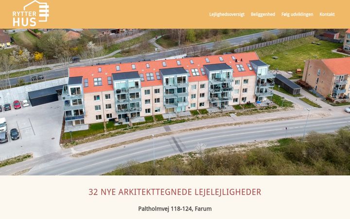 Zrzut ekranu rytterhus.dk