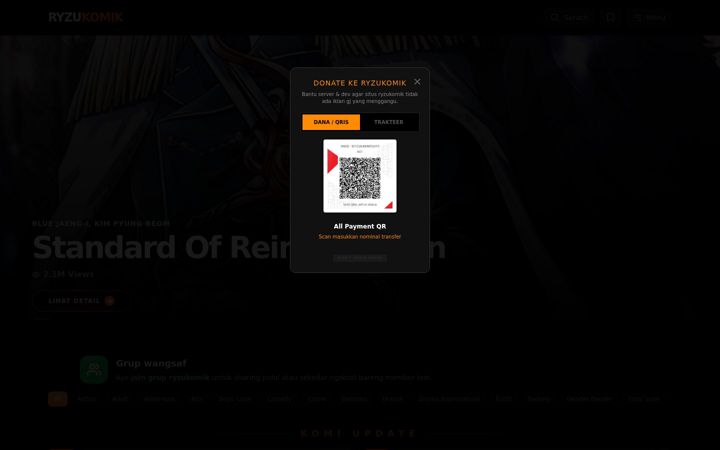 Screenshot of ryzukomik.web.id