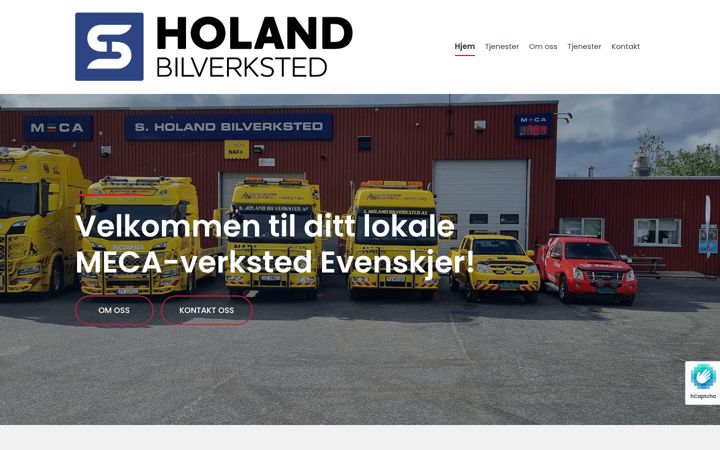 Skärmbild av s-holand.no