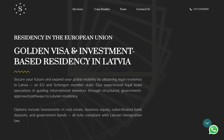 Screenshot of s-immigration.com