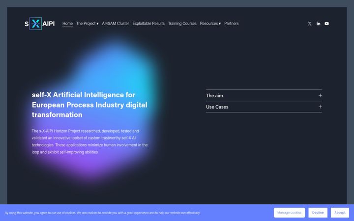 Screenshot of s-x-aipi-project.eu