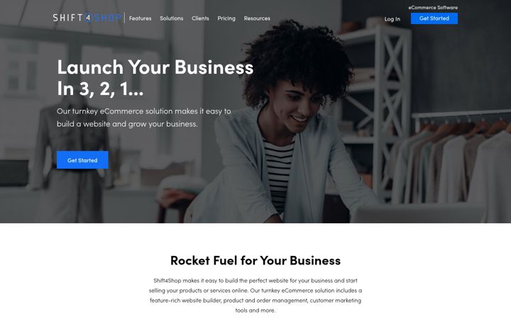 Screenshot of s4shops.com