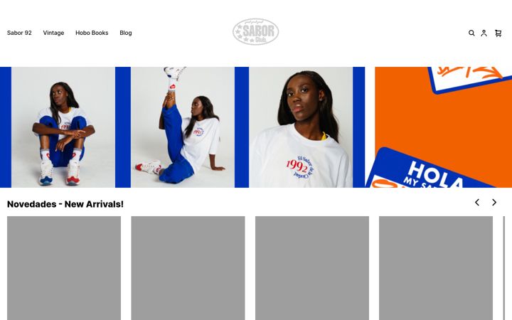 Screenshot van saborclub.com