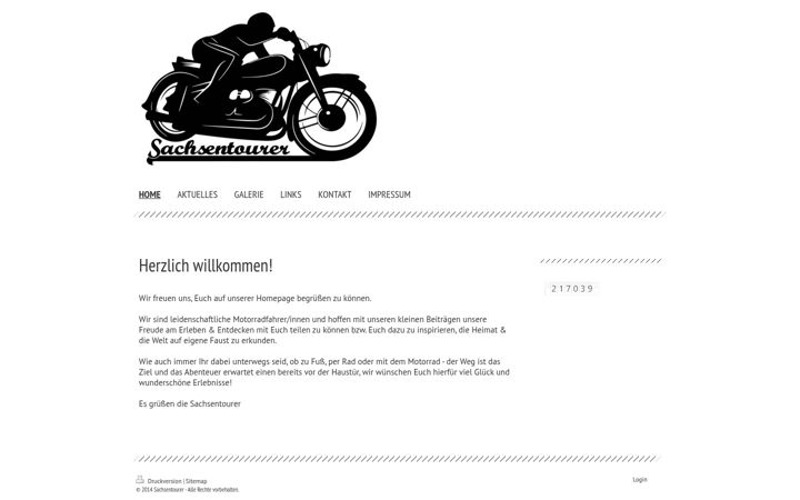 Screenshot von sachsentourer.de