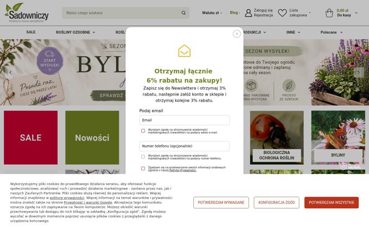 Screenshot of sadowniczy.pl