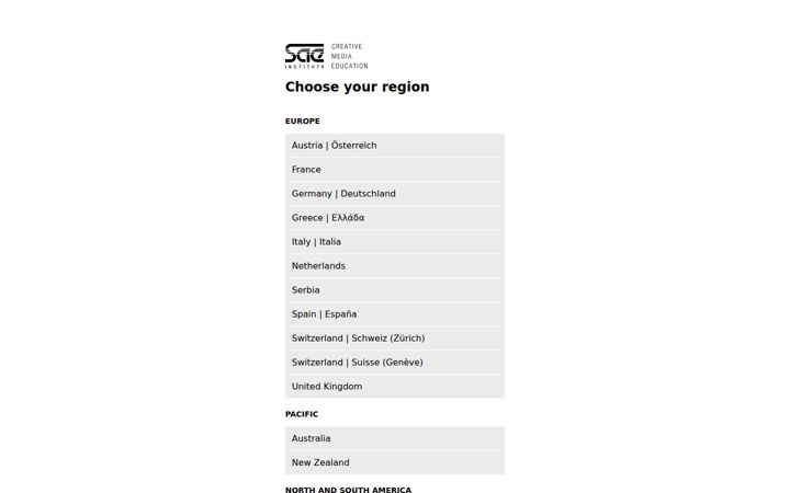 Screenshot of sae.edu