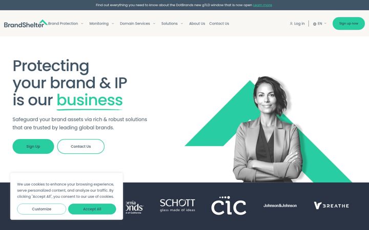Screenshot di safebrands.com