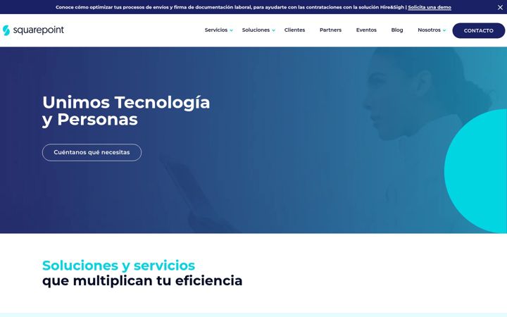 Screenshot of safebridge.es