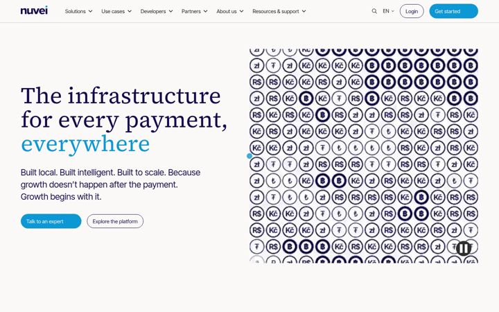 Screenshot von safecharge.com