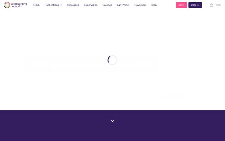 Screenshot of safeguarding.network