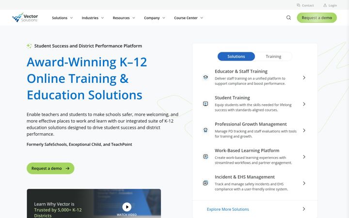 Screenshot of safeschools.com
