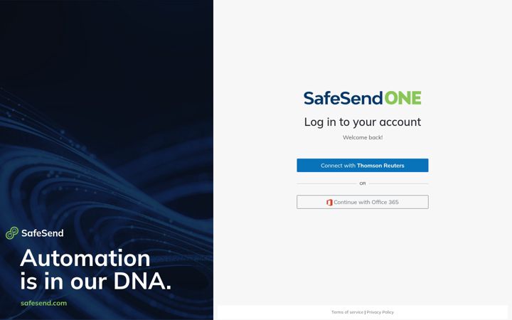 Screenshot of safesendreturns.com