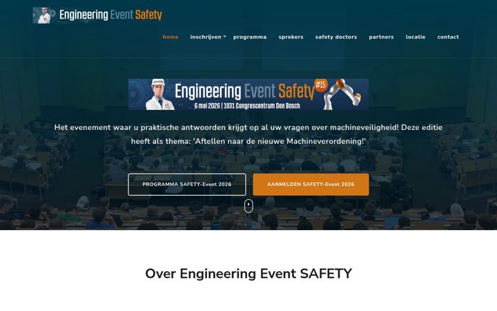 Screenshot of safetyevent.nl