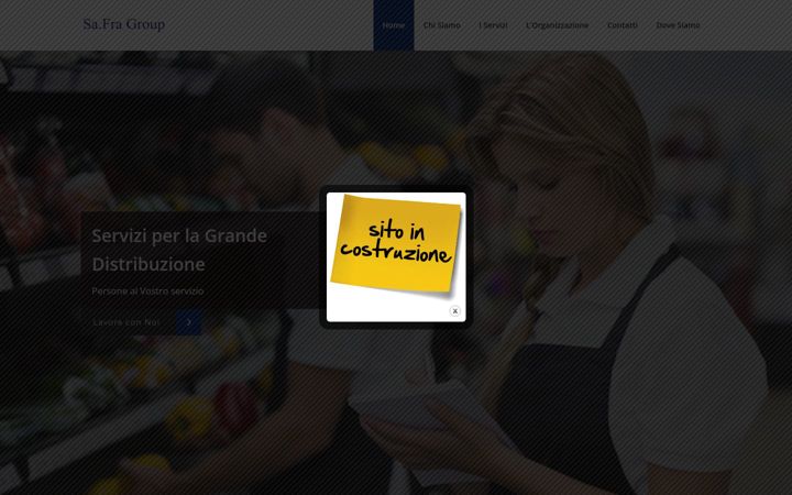 Zrzut ekranu safragroup.it