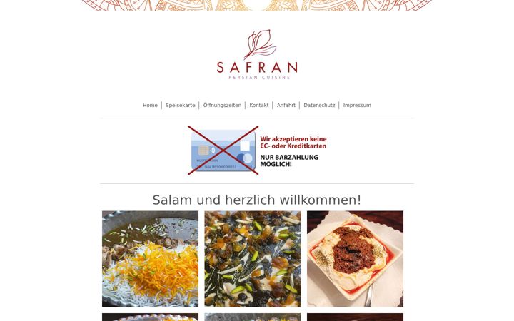 Screenshot of safran-stuttgart.de