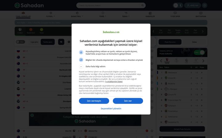 Ekrano kopija sahadan.com