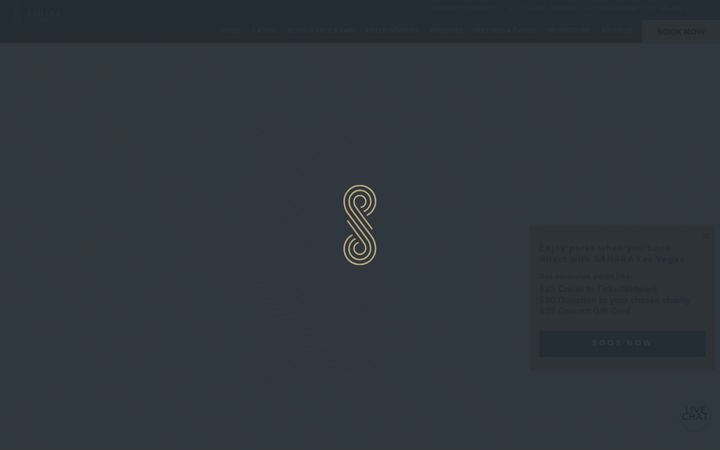 Screenshot of saharalasvegas.com