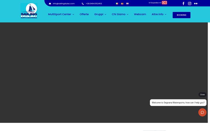 Skjermbilde av sailingdulac.com