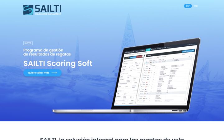 Screenshot of sailti.com