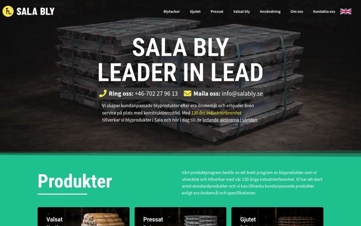 Screenshot of salably.se